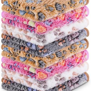 Soft Guinea Pig Bedding Blankets Washable Small Animal Fleece Cage Liners Reusable Pet Pee Pad Sleep Mat Pad Cover for Hamster Chinchilla Rabbit Hedgehog Dog Cat Essentials